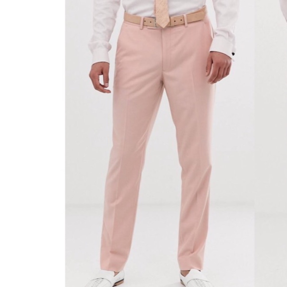 Men’s dress for pants blush/pink